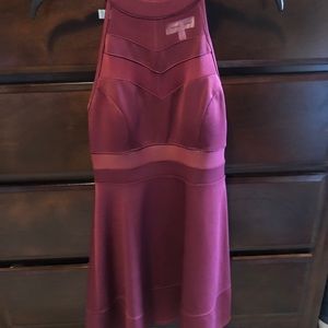 Maroon Homecoming Dress